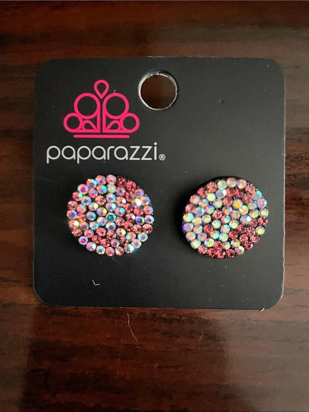 Paparazzi Multicolor Beaded Stud Earrings Like New